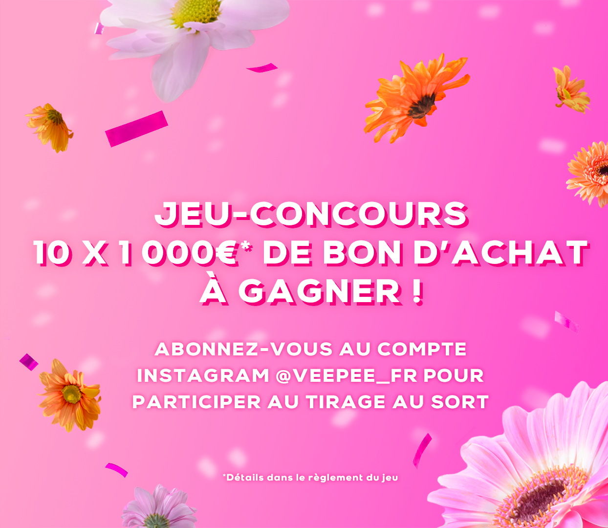 Jeu concours veepee